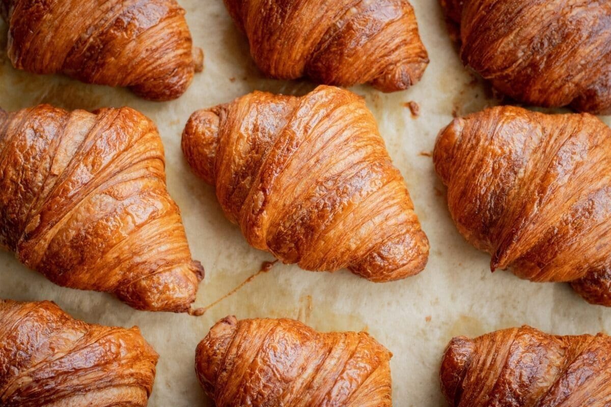 homemade croissant