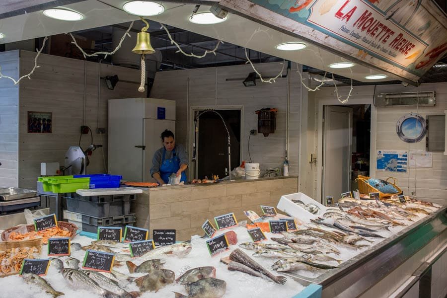 Brunch Bordeaux - Marché des capucins poissonnerie